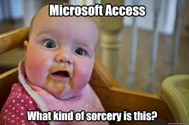 Baby asking what kind of sorcery Access is.