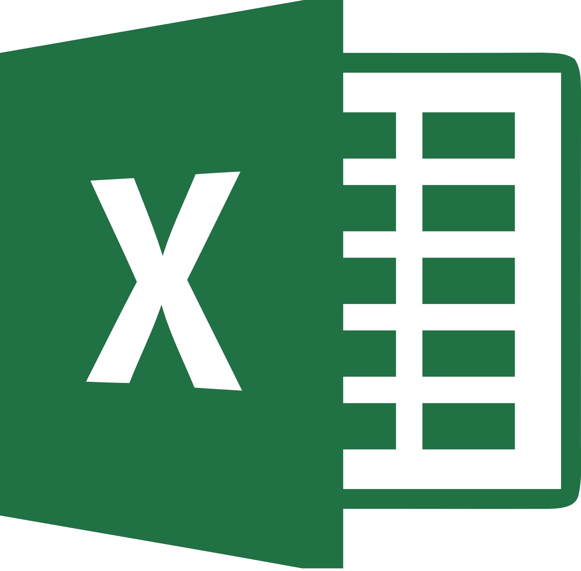 Microsoft Excel 2016 logo