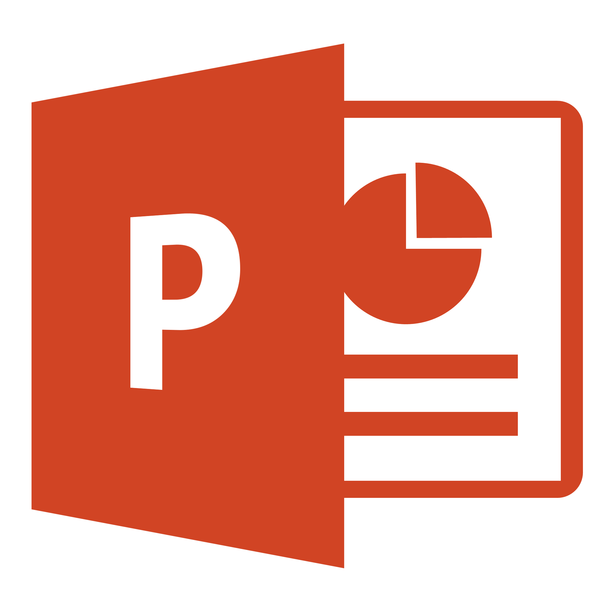 PowerPoint 2016 logo
